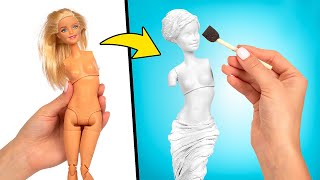Transforming Regular Doll Into Gorgeous Statue