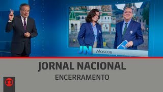 HD | Trecho final do Jornal Nacional - 30/06/2018