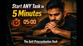The 5 Minute Rule — The Easiest Way to Beat Procrastination