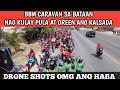 DRONE SHOT'S BATAAN BBM SARA CARAVAN SINAKOP ANG KALSADA