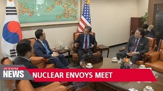 South Korea, U.S. top nuclear envoys look beyond PyeongChang after meeting in Seoul