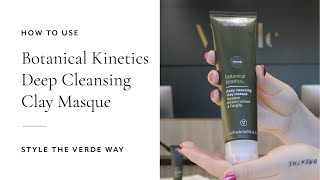 How To Use Deep Cleansing Clay Masque | Style The Verde Way