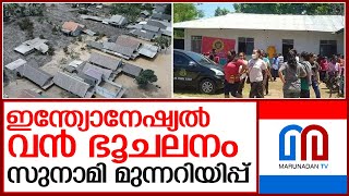 ഇന്ത്യോനേഷ്യല്‍ വന്‍ ഭൂചലനം; 1000 കി.മീ. വരെ തിരയ്ക്ക് സാധ്യത l Indonesia