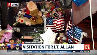 Visitation being held Friday for Lt. Aaron Allan