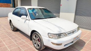 ឡានលក់ TOYOTA COROLLA ឆ្នាំ94ពណ៍ ស លក់3750$ចចា070797259/017973395/0975044486