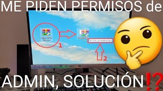 🚀💻 EJECUTAR PROGRAMAS SIN PERMISOS de ADMINISTRADOR WINDOWS 10 FÁCIL y RÁPIDO