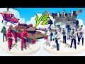 MODERN MILITARY vs SCIENTIST CAMERAMAN TEAM - Totally Accurate Battle Simulator TABS