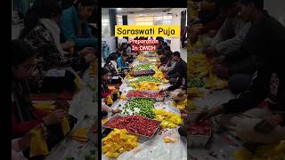 Saraswati Puja preparation in DMCH ❤️🩺 #motivation #neetmotivation