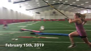 1st Year Pole Vault Progression (0’-11’6”)