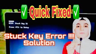 Stuck key | error 0210 stuck key 36 | stuck key error | fan error thinkpad | beep sound issue