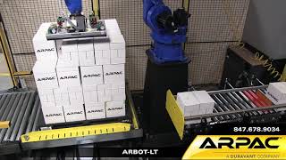 Palletizing Series - ARBOT-LT - Cases of Water