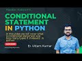 #6 Conditional Statements in Python | If, Elif, Else Explained with Examples