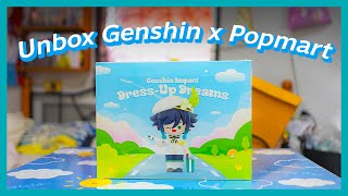 แกะกล่องจุ่ม Genshin Dress-Up Dreams จาก Pop Mart ยกกล่อง | @fuukana-tv