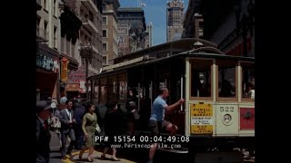 LOS ANGELES, SAN FRANCISCO AIRPORT & NEW YORK  1970s STOCK FOOTAGE 15154