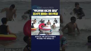 2024.08.03장성길기자 부산 해운대해수욕장 송정해수욕장 여름피서 피서객 물놀이 성수기