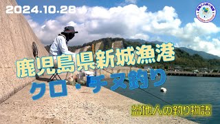 【鹿児島県新城漁港】新しい釣り場に行ってみたらダメだったので何時もの所に行って釣りをした。