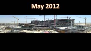 Mafraq Hospital Project Abu Dhabi November 2011 - July 2012 timelapse