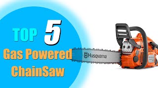 Top 5: Best Gas Powered ChainSaw 2022 in USA and Canada |Handheld| for Trees Wood Farm Cutting