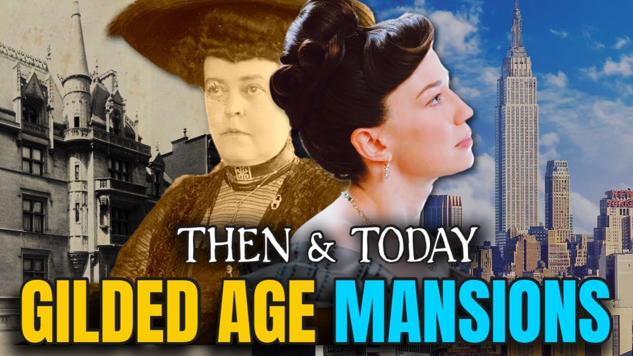 Historic Mansions As Seen In The Gilded Age Series Youtube