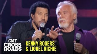 Kenny Rogers & Lionel Richie Duet on “The Gambler” Live | CMT Crossroads