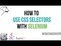 CSS Selector in Selenium WebDriver | Advanced Selenium Tutorial