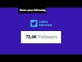 Grow - Get More Twitter Followers !