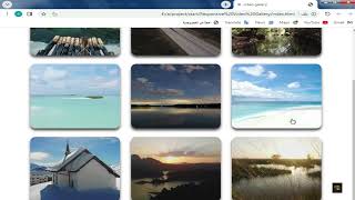 how to make a responsive video gallery using html css and javascript