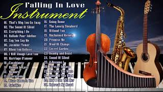 Top 100 Sax, Violin, Guitar, Piano, Flute Instrumental Love Songs - Best Relaxing Instrumental Music