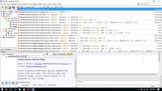 Understanding Input and Output Dialog boxes using Simple Java Program