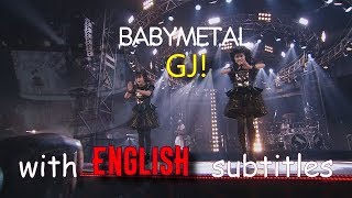 BABYMETAL - GJ! [English subtitles] | Live FANCAM/PROSHOT Compilation