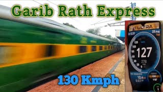 Garibrath and Yuva at Full Speed - ICF TRAINS at 130 Kmph | High Speed Show