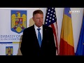 Iohannis și Trump, declaraţie comună importantă pentru progresul Parteneriatului strategic