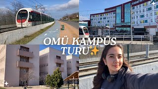 OMÜ KAMPÜS TURU #vlog #OMÜ📚🏫