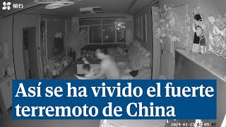 Así se ha vivido el fuerte terremoto de China