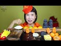 떡시리즈 제주도 떡 모음 年糕吃播 モッパン asmr korea vegetarian traditional tteok mukbang