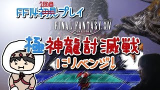 【FF14】初見…ではなくリベンジ！「極神龍討滅戦」に再挑戦！【女性実況】