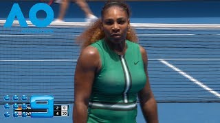 Australian Open Highlights: Tatjana Maria v Serena Williams - Round 1/Day 2 | Wide World Of Sports