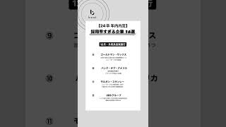 【24卒 採用早すぎる企業 16選】#就活 #24卒 #24卒と繋がりたい #就活生 #就活生と繋がりたい #就活あるある