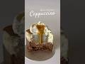 Making of indvl mousse dessert «Cappucino »