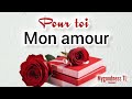 Pour toi  Mon amour la femme de mon coeur je t'aime