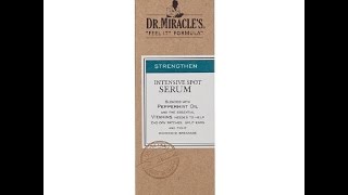 Dr  Miracle's Feel It Formula Intensive Spot Serum Hair \u0026 Scalp Treatment 4 fl oz