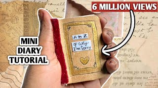 6 Million Views Reel Tutorial | DIY Mini Diary Making | Must-Watch