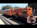 Ferrovías - Tren recaudador con GE U10B 1514 a los bocinazos por Florida