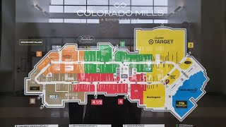 Colorado Mills Mall | Walking Tour  | Map of the Mall | What is New?! I Lakewood / Golden, Colorado