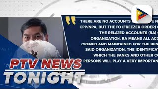 AMLC approves sanction freeze order on CPP-NPA bank accounts, assets