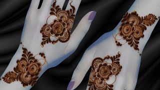 Simple Latest Wedding Special Mehendi Designs For Back Hand ll Easy latest mehndi designs ll Mehndi