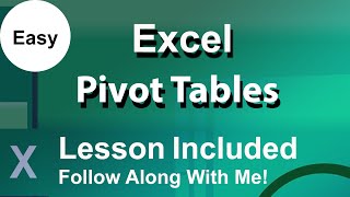 Pivot Tables are the SECRET to Mastering Excel Essentials!