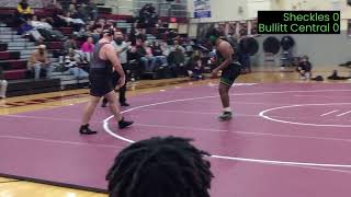 Marq Sheckles vs Bullitt Central (1/22/2025) Bullitt Central Duals