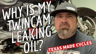Harley-Davidson Twin Cam Leaking Oil From Air Filter!