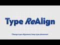 Type ReAlign for After Effects